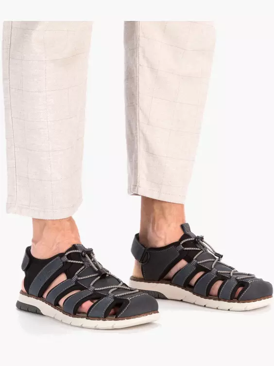 Rieker Herren Trekkingsandalen
