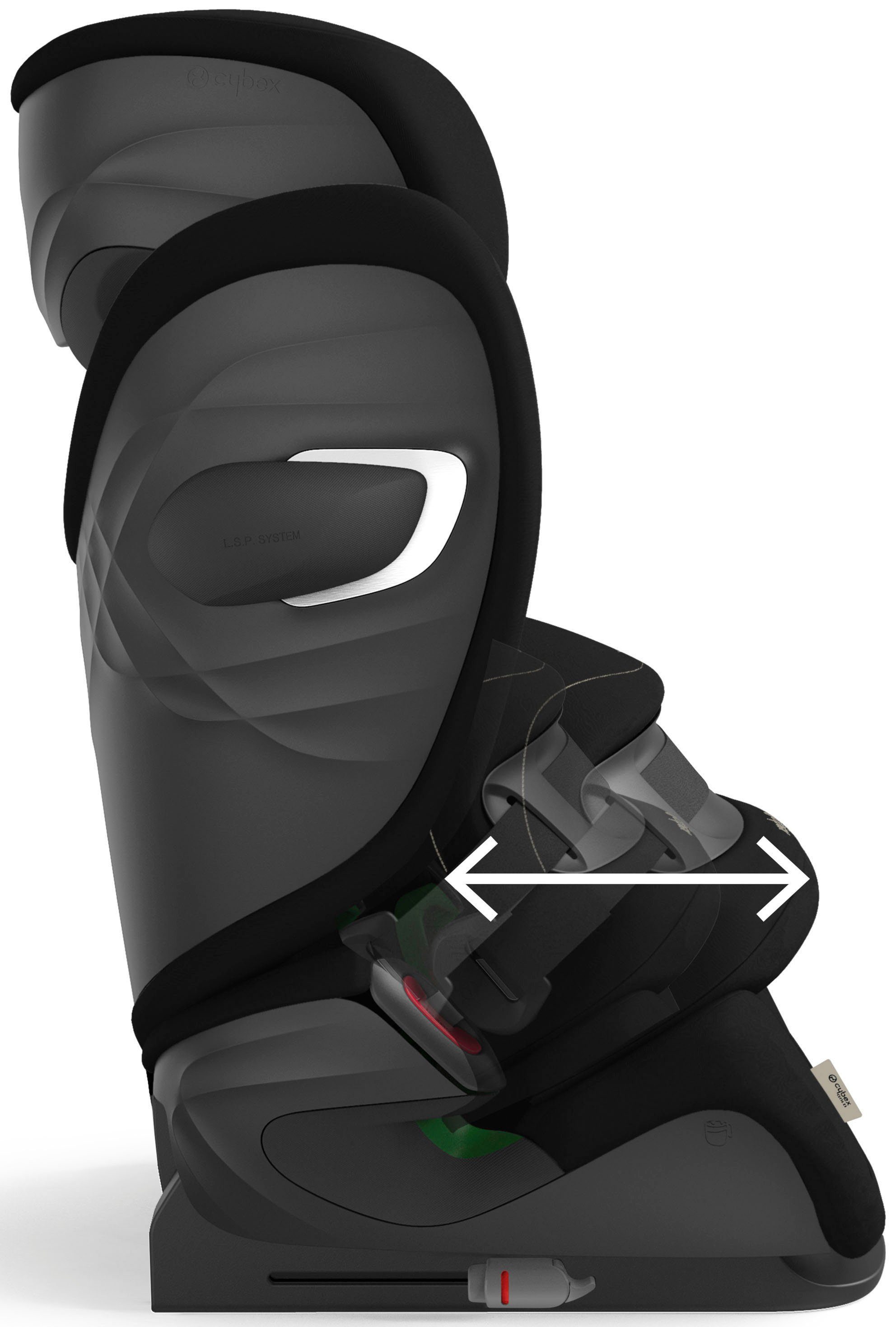Cybex Autokindersitz Pallas G i-Size, moon black, ab: 15 Monaten, bis: 12 Jahren, ab: 9 kg, bis: 50 kg