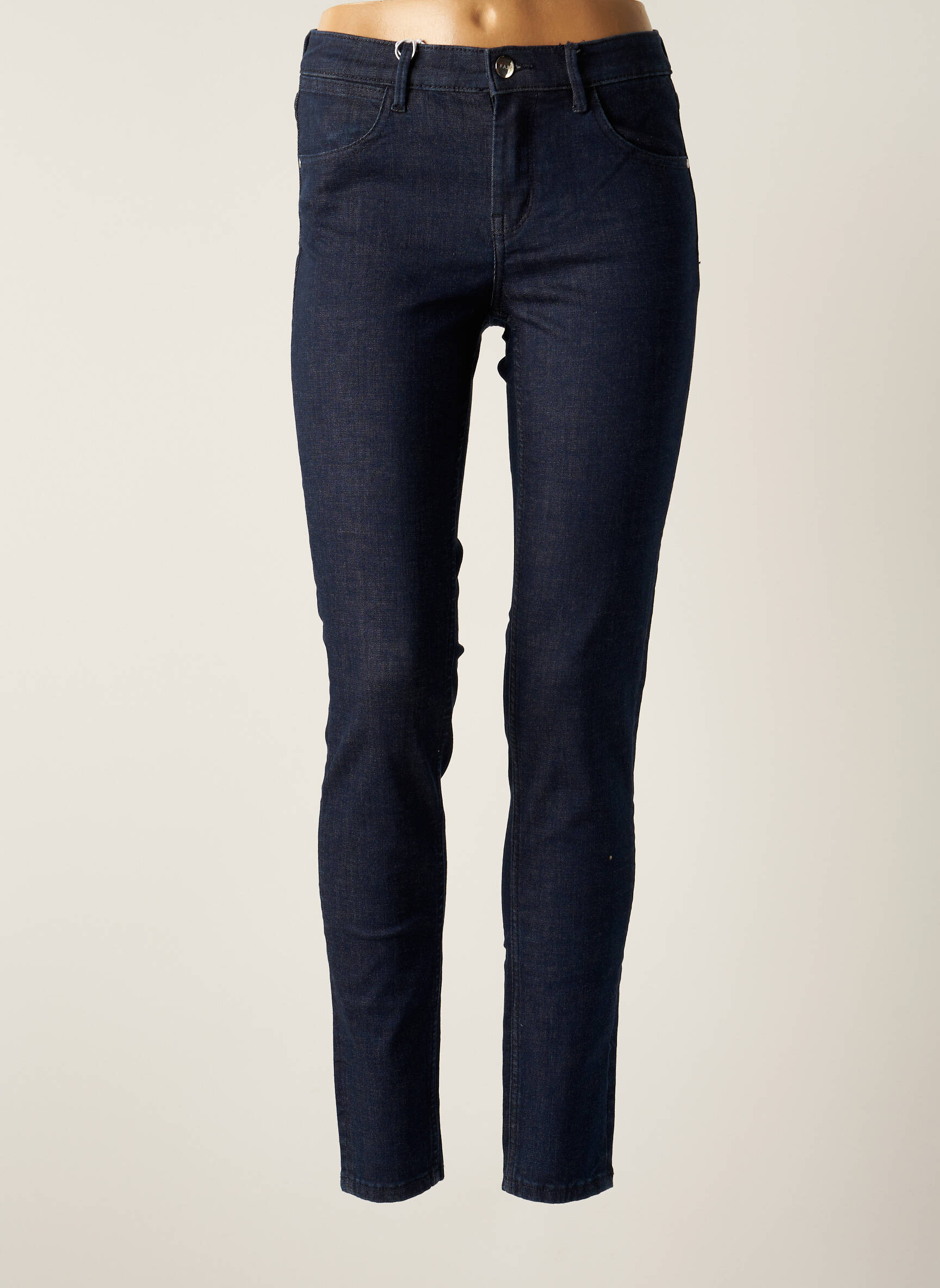F A M  Jeans Skinny Femme couleur bleu