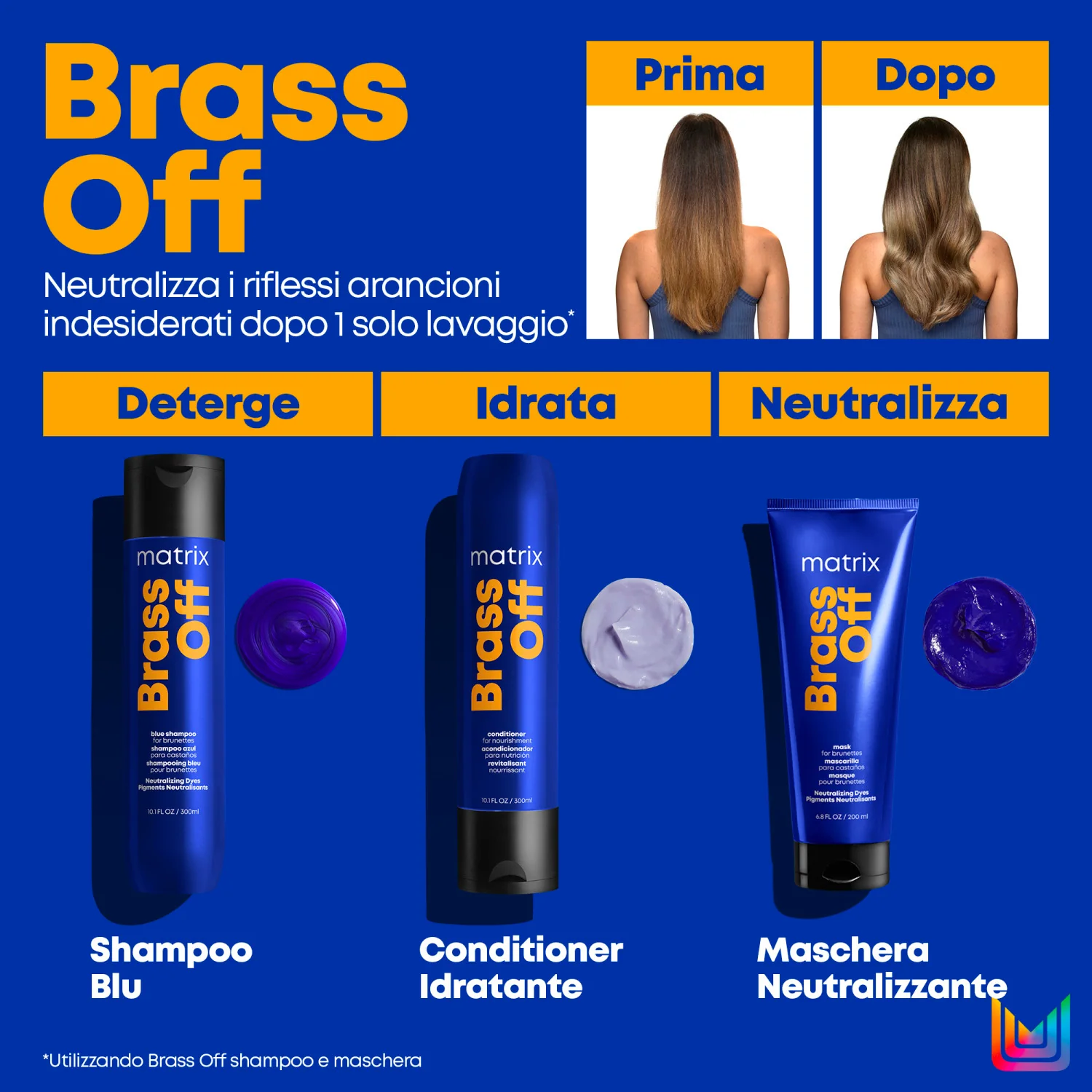 Συνολικά Αποτελέσματα Σαμπουάν Brass Off Blue - Σαμπουάν Προστασίας Χρώματος