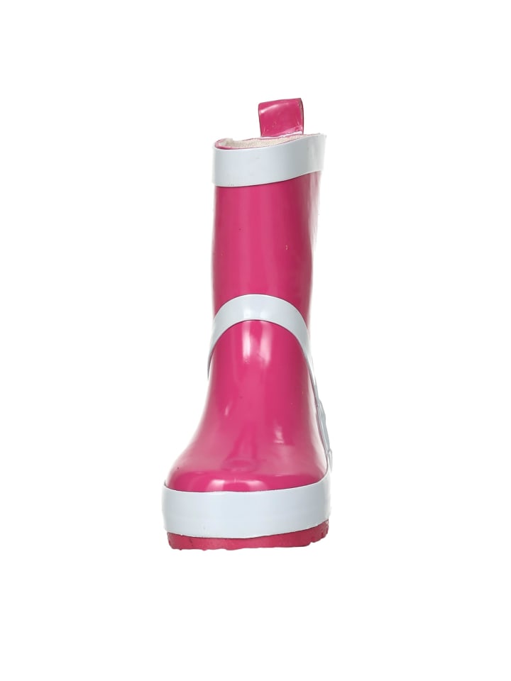 Playshoes Gummistiefel uni in Pink günstig kaufen
