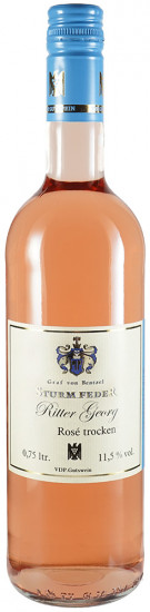 2022 Ritter Georg Rosé trocken - Weingut Graf von Bentzel-Sturmfeder