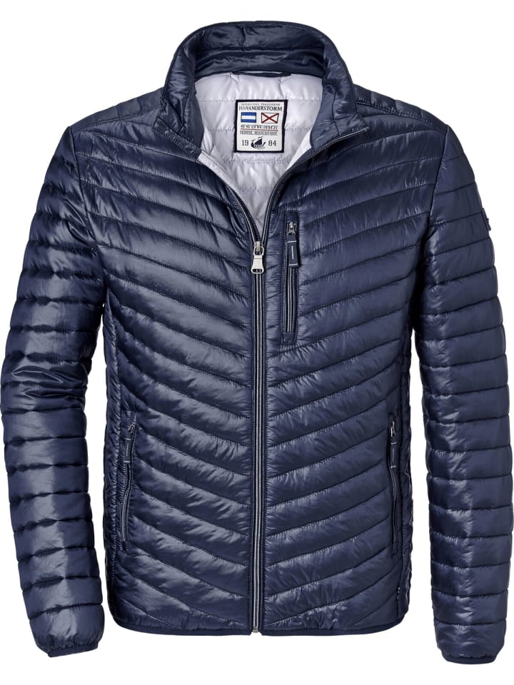 Jan Vanderstorm Steppjacke DANKRAD in blau günstig kaufen