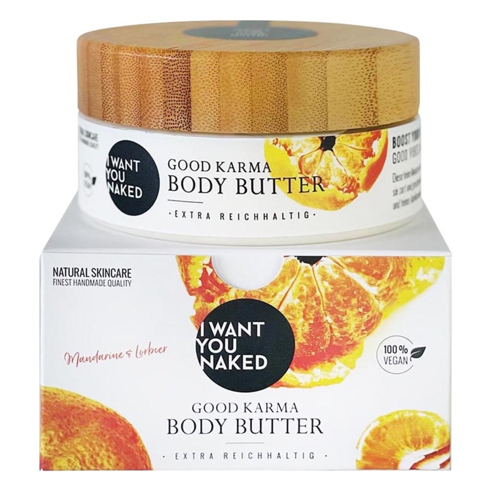 I WANT YOU NAKED Tangerine & Laurel Body Butter beurre corporel