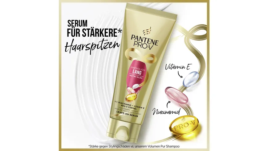 Pantene PRO-V Haarkur Unendlich Lang Vitamin B3 Miracle Serum 160 ml