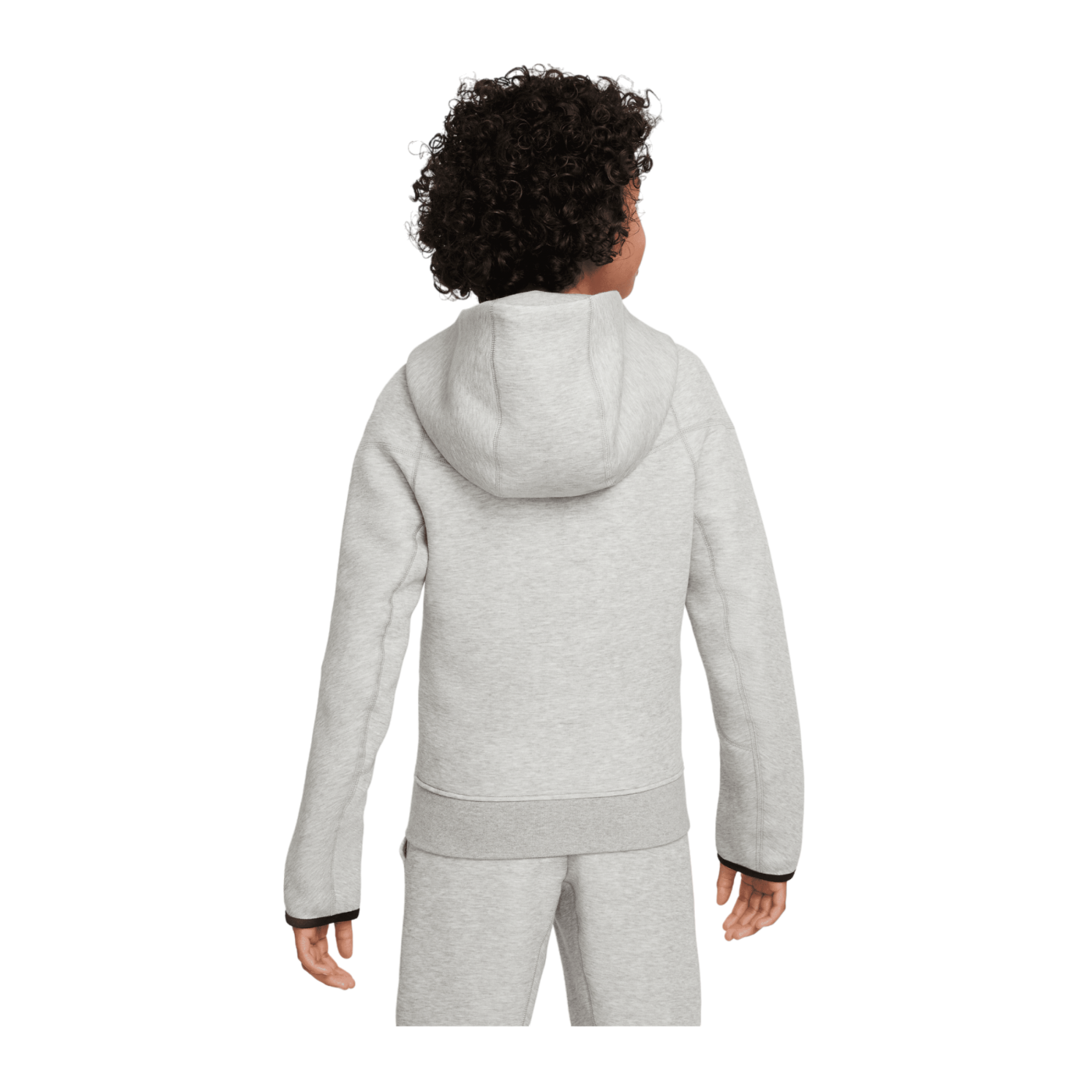 Nike Tech Fleece Jacke Kids Grau Schwarz F063