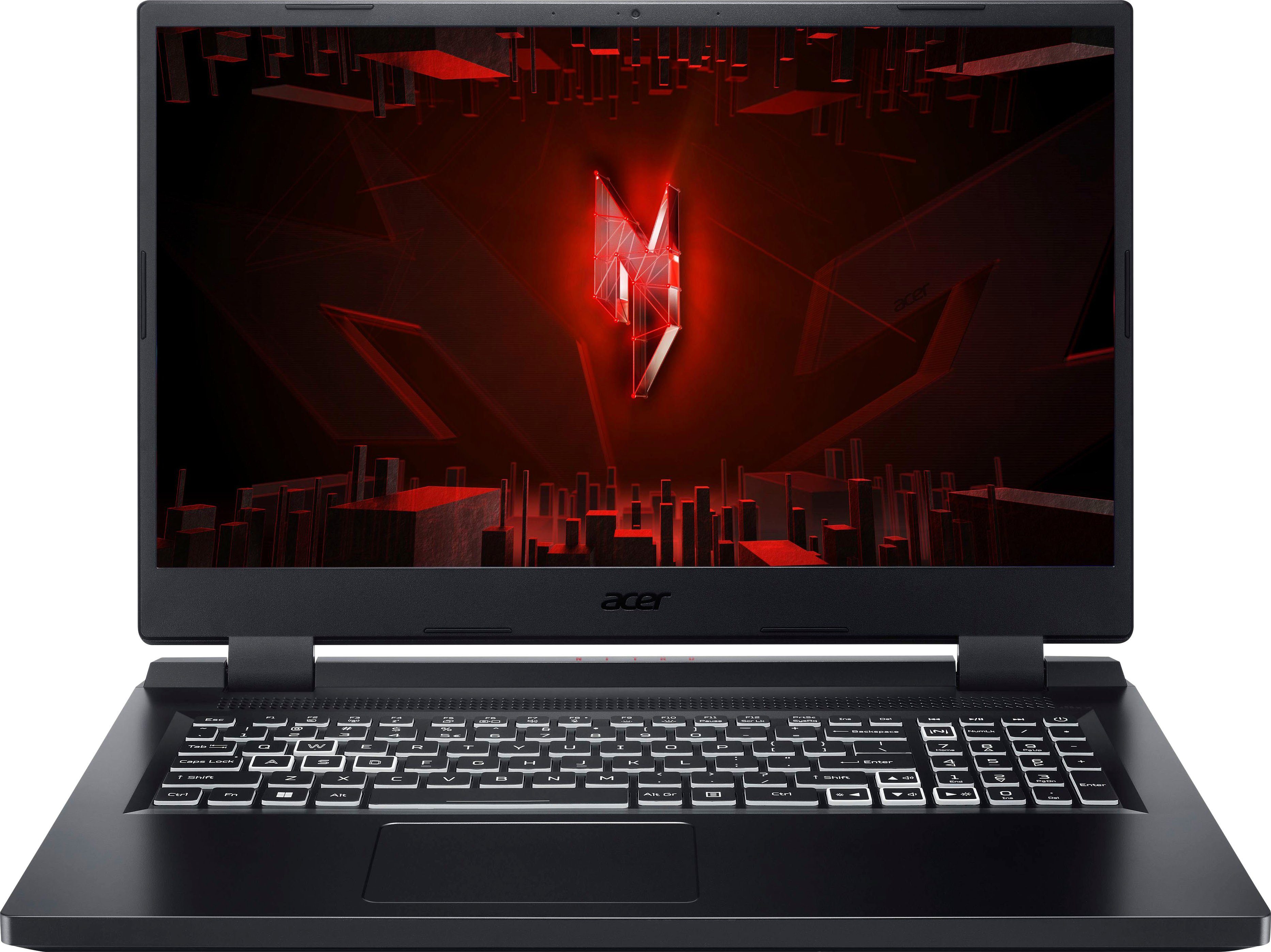 Acer Nitro 5 AN517-55-96S6 Gaming-Notebook (43,9 cm/17,3 Zoll, Intel Core i9 12900H, GeForce RTX 4060, 1000 GB SSD, Thunderbolt™ 4)