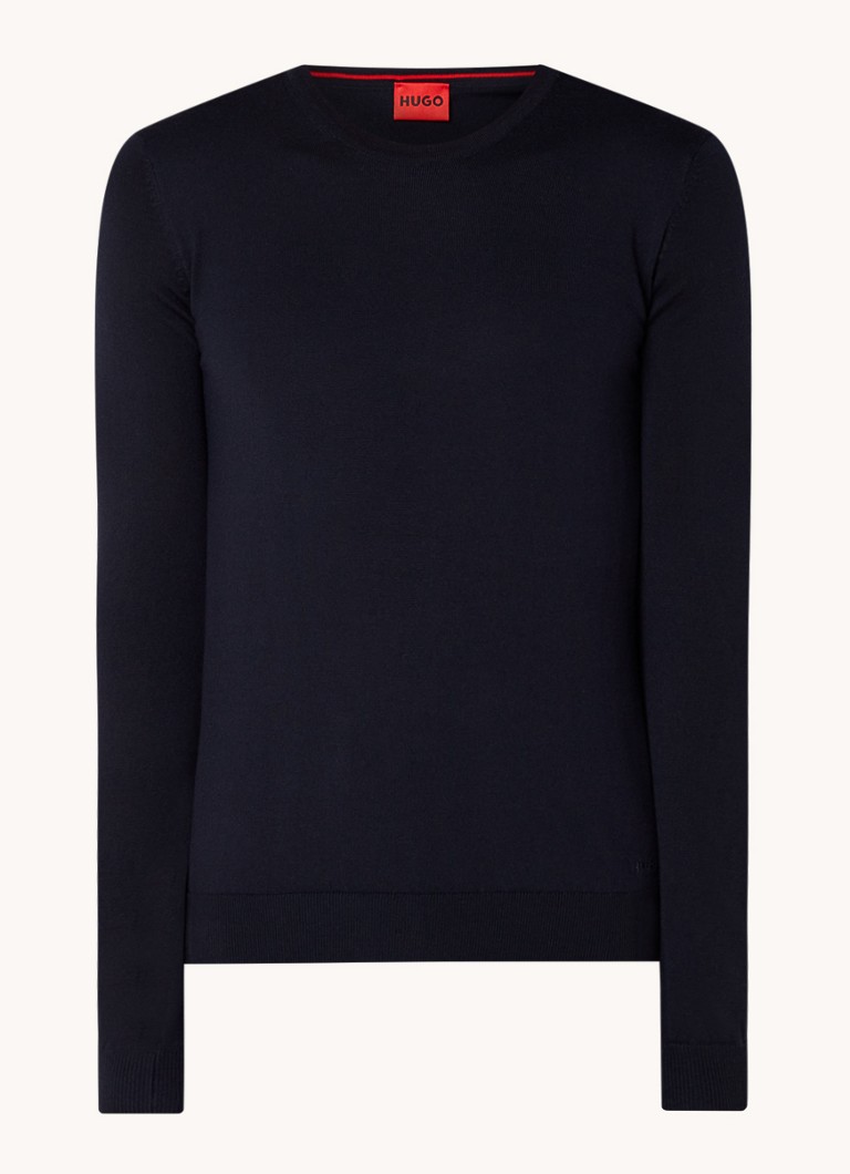 Maglione San Cedric in lana pregiata di Hugo Boss