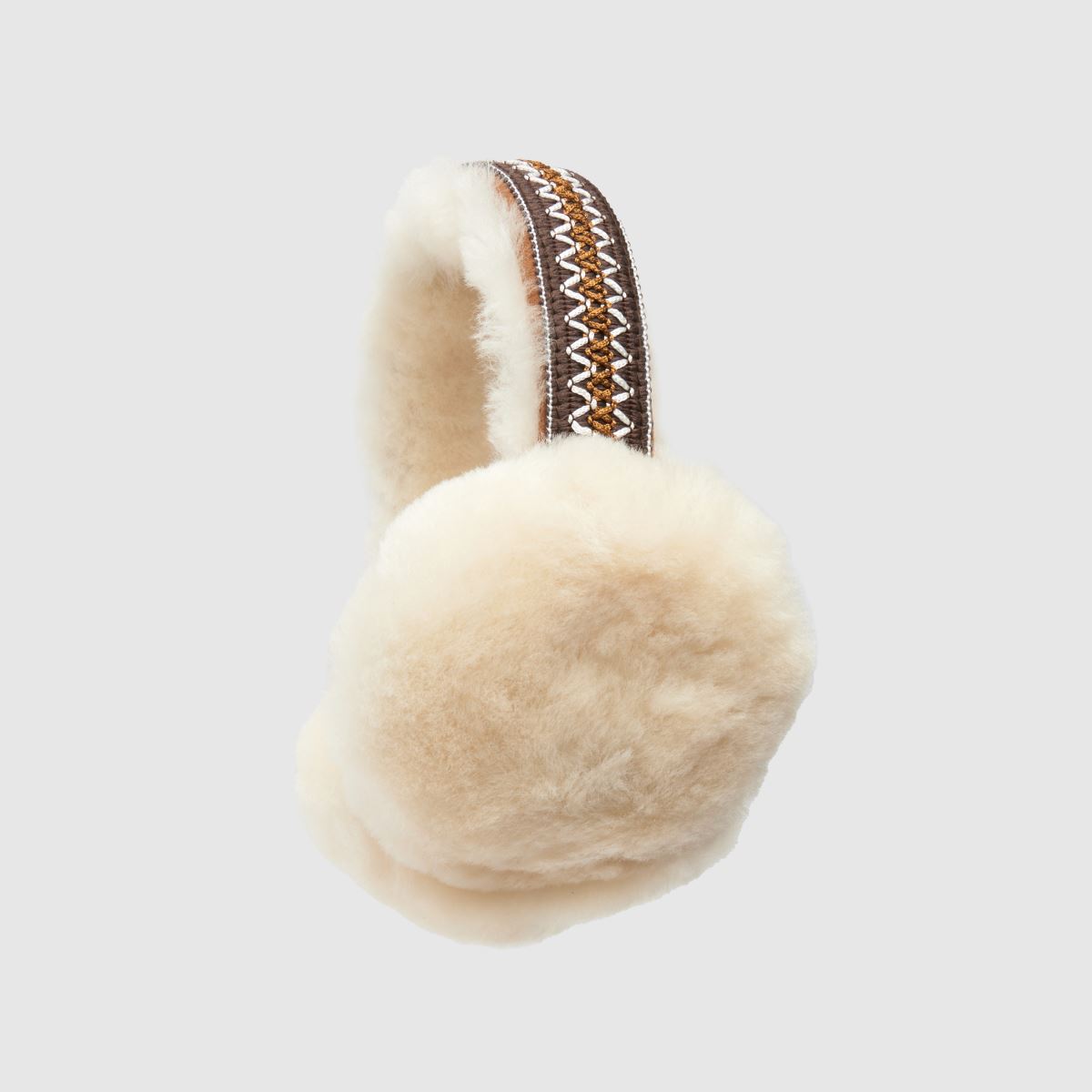 UGG kastanjebruna fårskinns-Tasman-öronkåpor