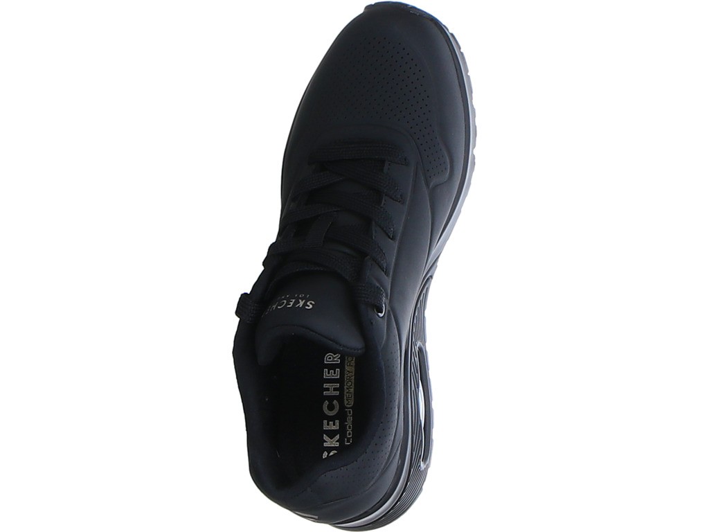 SKECHERS Freizeit Schnürer schwarz