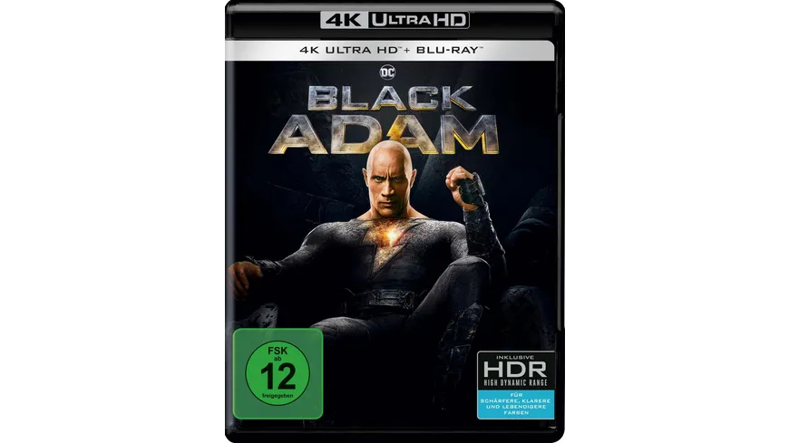 Black Adam  (4K Ultra HD) (+ Blu-ray 2D)
