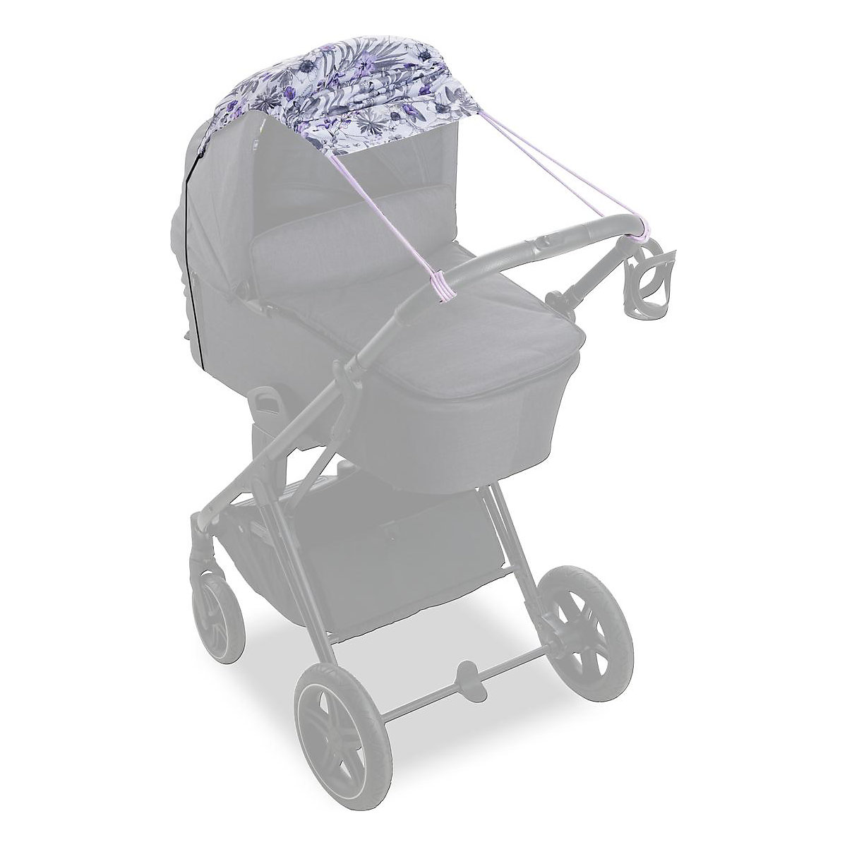 Sonnensegel Minnie Mouse, Floral Grey