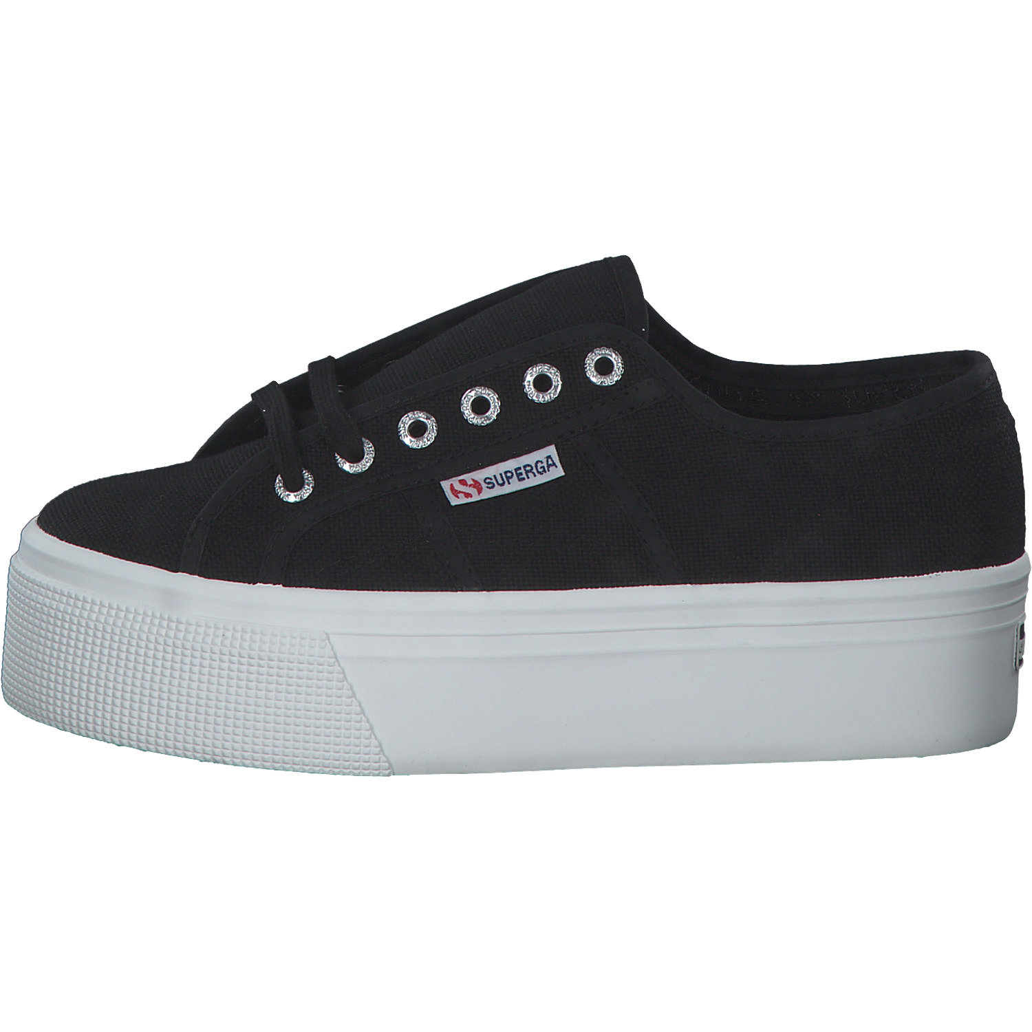 Superga 2790 Cotw Linea Up And Down S9111LW, Sneakers Low, Damen, black white