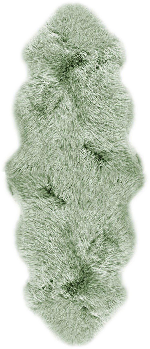 Fellteppich Double, LUXOR living, fellförmig, Höhe: 50 mm, echtes Lammfell, Naturprodukt - daher unterschiedlichen Formen möglich