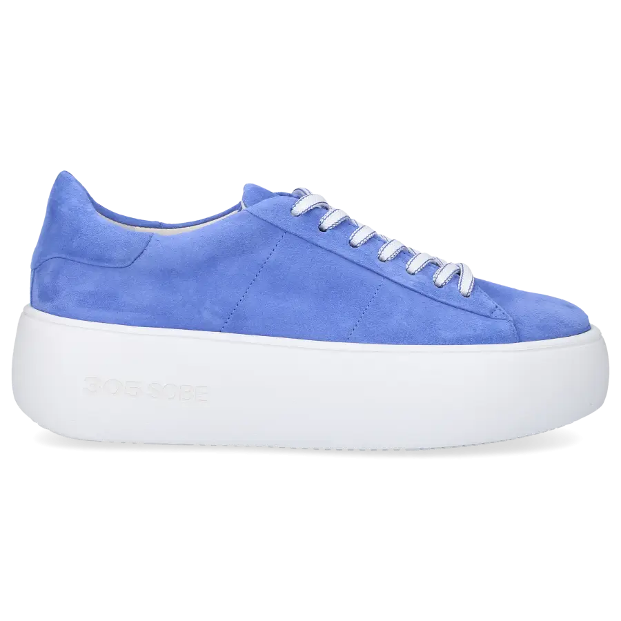 305 SOBE - Sneaker low BOND Veloursleder - blau
