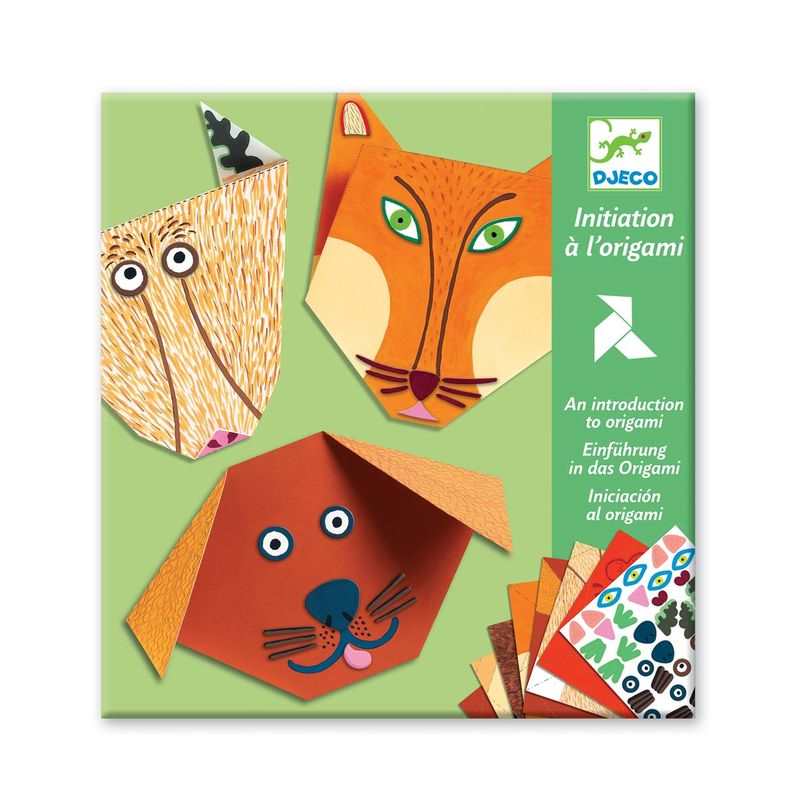 Origami initiation Animaux Djeco