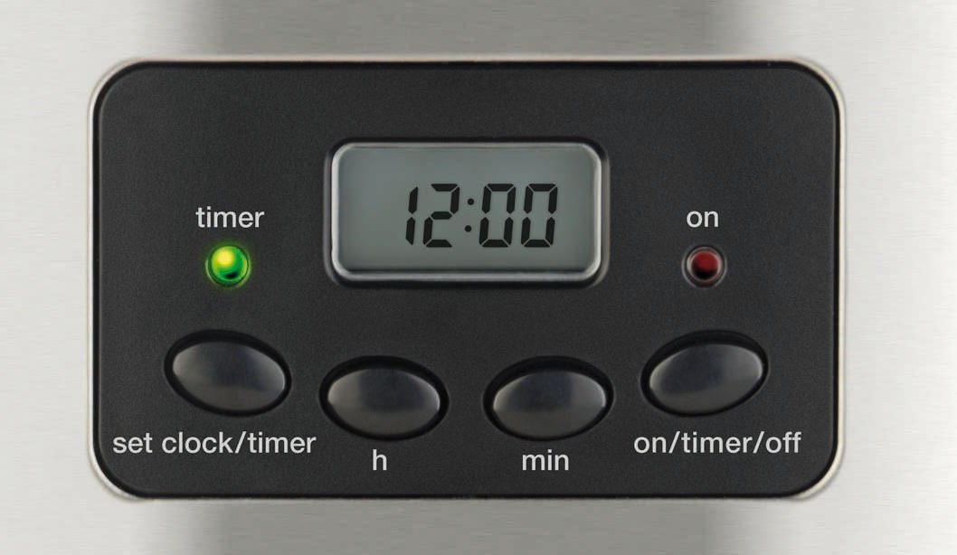 grossag Filterkaffeemaschine KA 46 mit Timer, 1,5l Kaffeekanne, Papierfilter 1x4