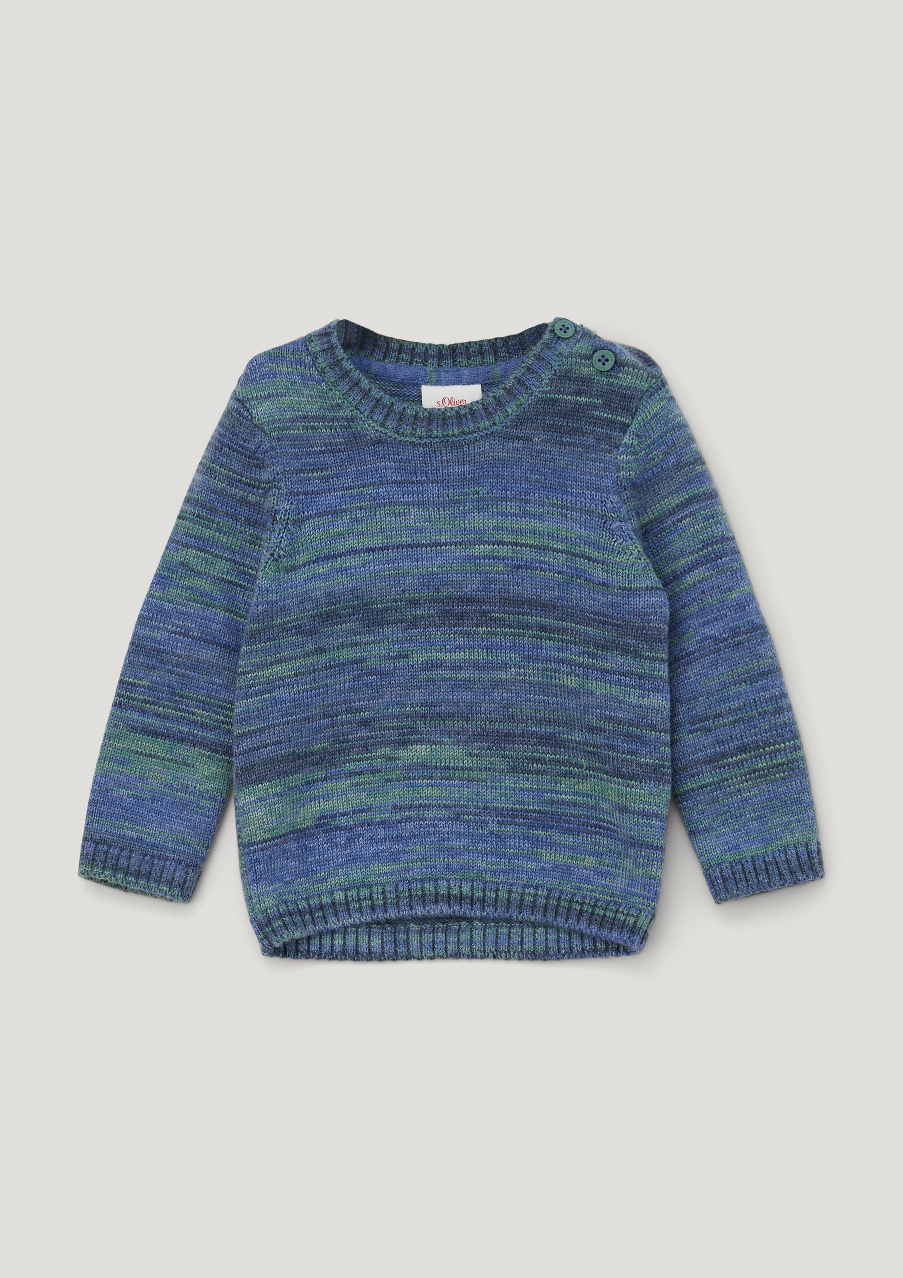 Strickpullover in melierter Optik  2133878-65X1