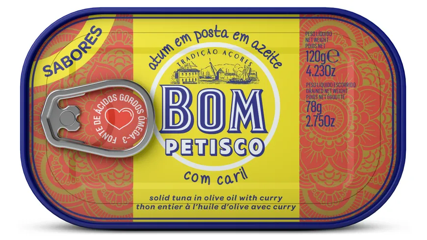 BOM PETISCO Thunfisch Curry 120 g
