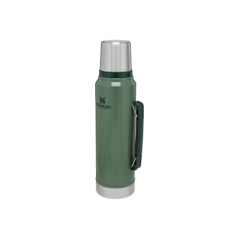 Stanley Thermoflasche, Classic Legendary Bottle 1.1qt \/ 1l  Hammertone Green