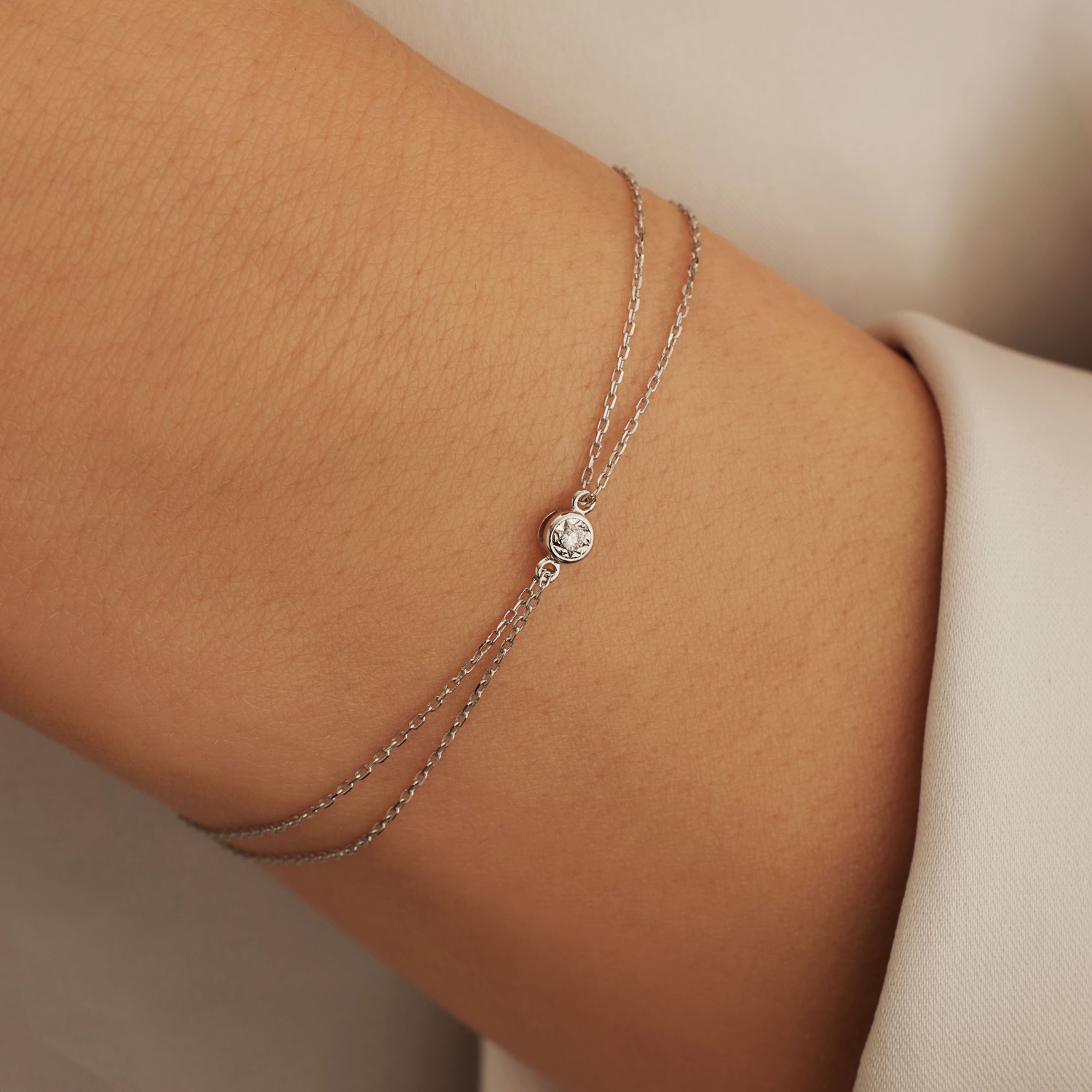 De la Paix Armband - 585 Gold / 14 Karat Gold
