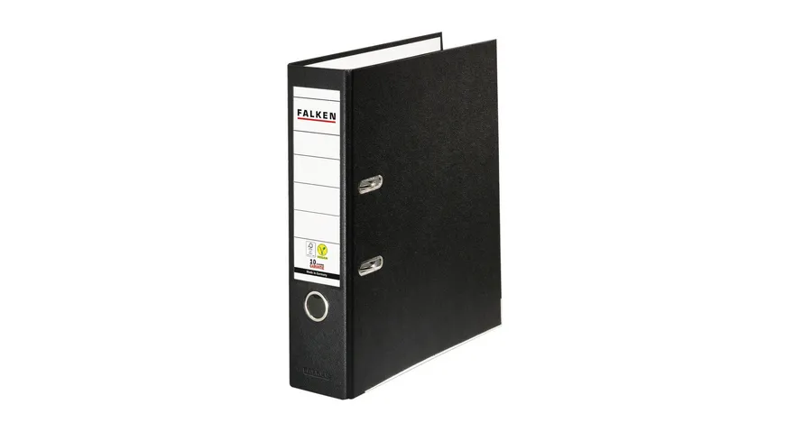 Ordner PP A4 8cm schwarz