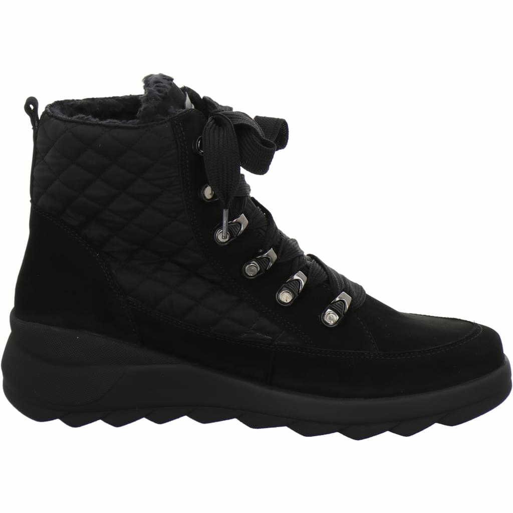 WALDLÄUFER Schnür-Stiefeletten schwarz
