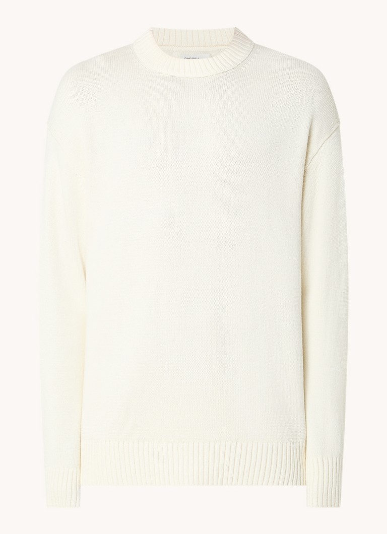 Calvin Klein Fine knitted sweater in wool blend