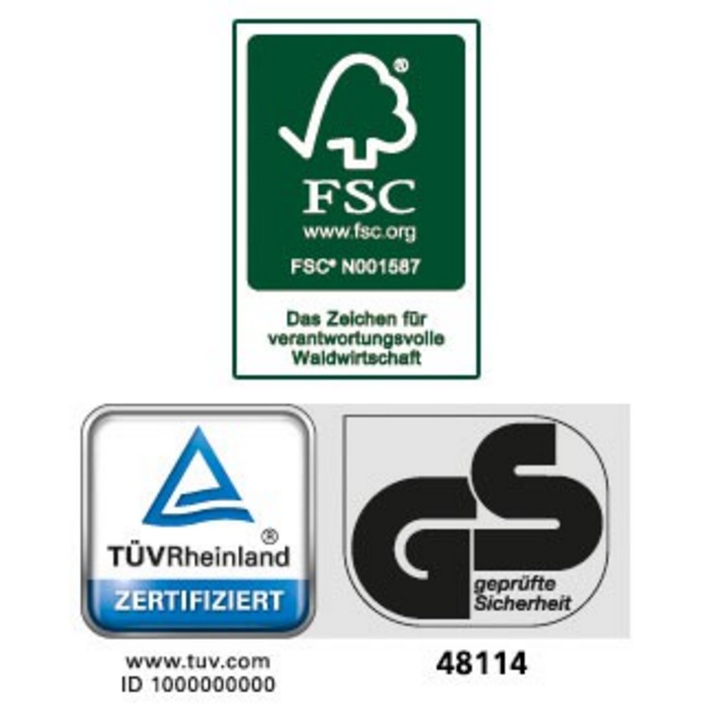 Solax Sunshine Geflecht-Klappsessel 