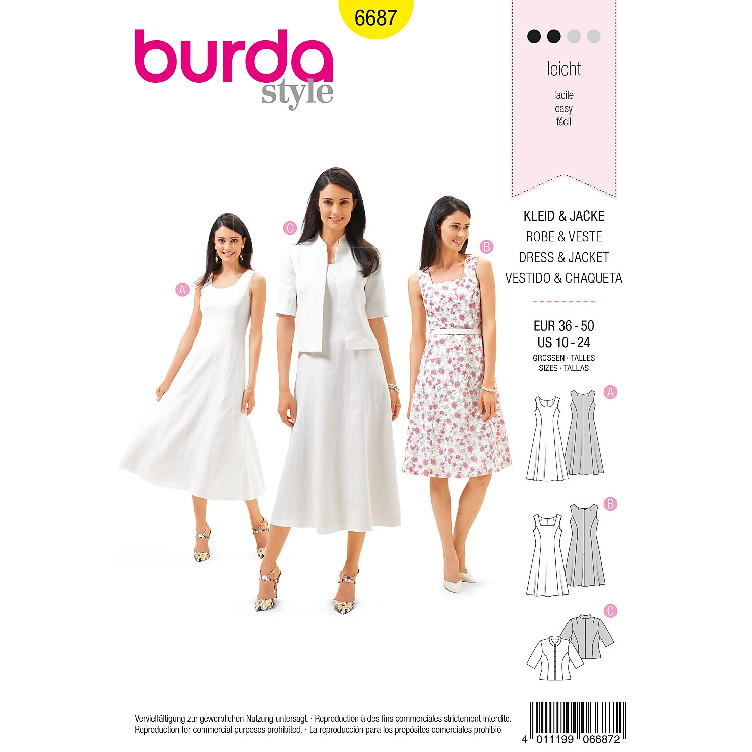 burda Schnitt 6687 