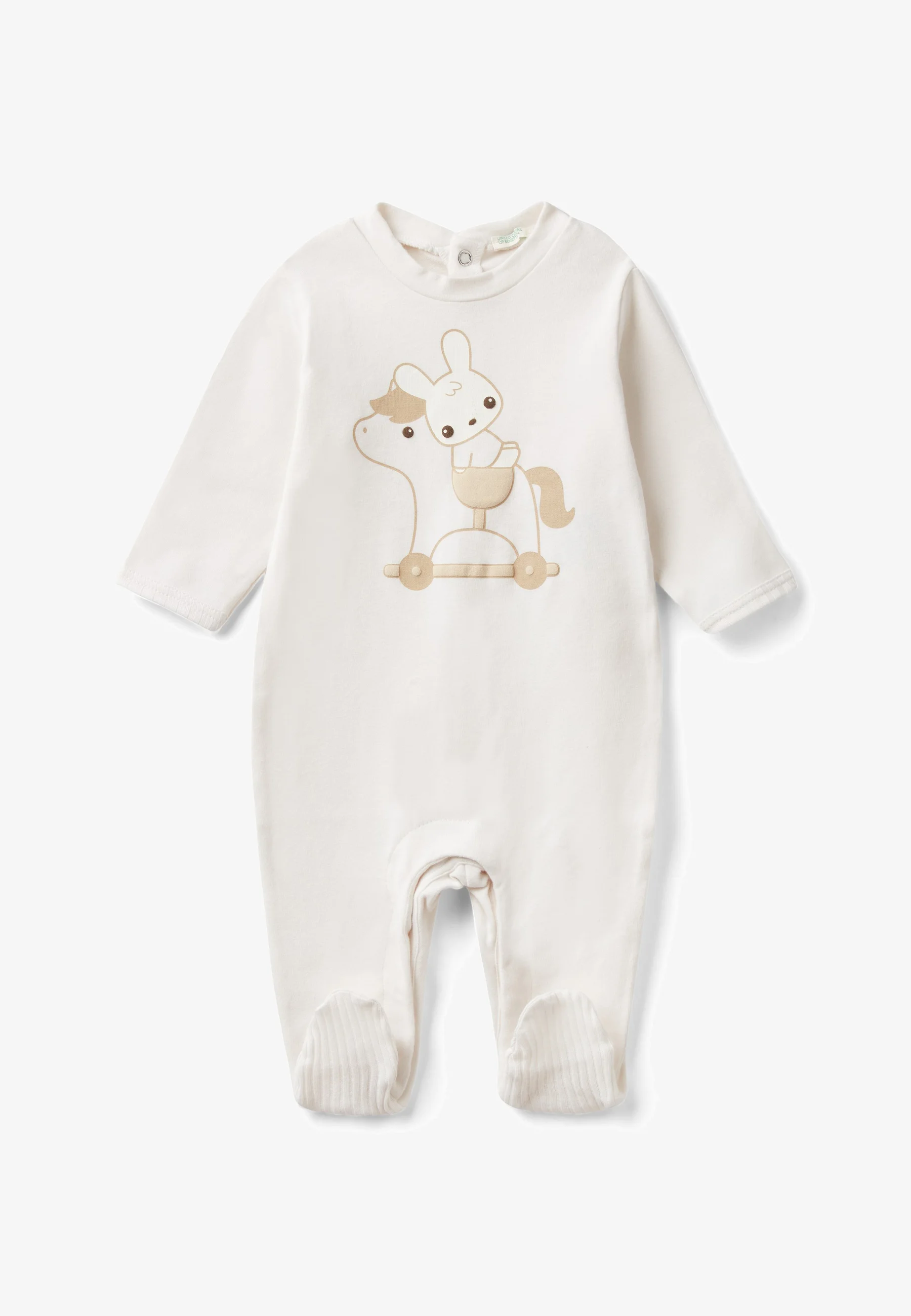 United Colors of Benetton LARGO CON ESTAMPADO - Mono corto