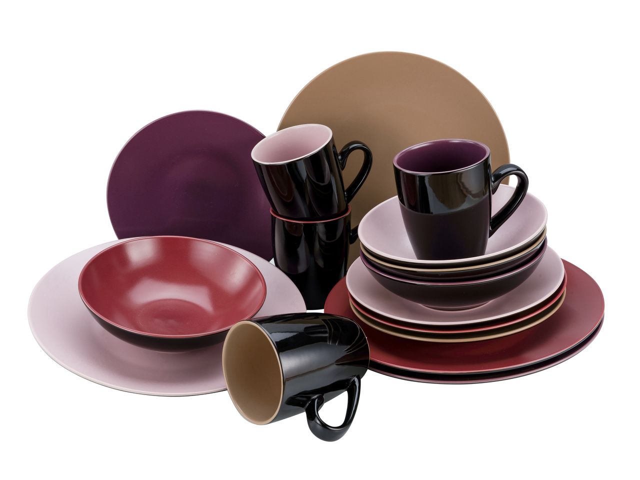 CreaTable Very Berry Kombiservice 16-tlg