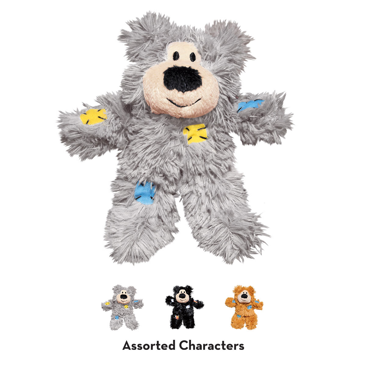 KONG Katzenspielzeug Softies Patchwork Bär kaufen