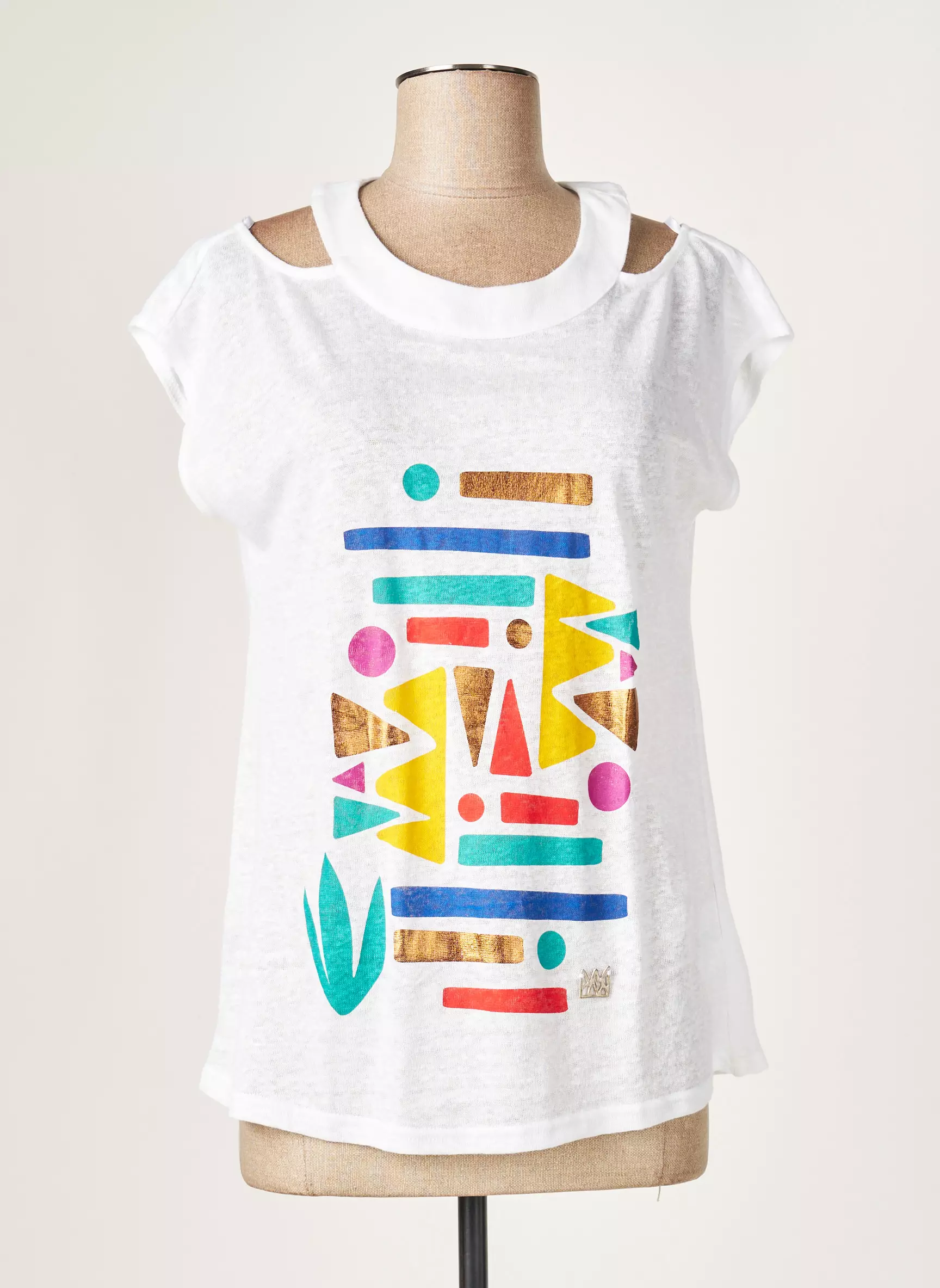 Mado Et Les Autres Tshirts Femme couleur blanc