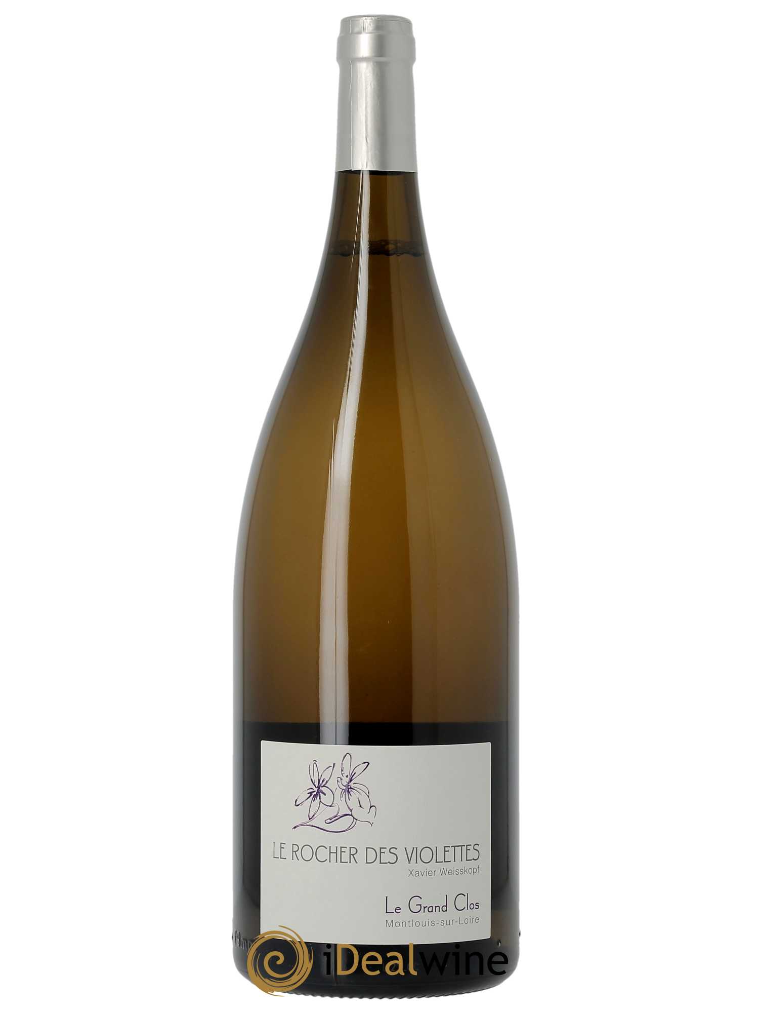 Montlouis-sur-Loire Le Grand Clos (anciennement La Négrette) Le Rocher des Violettes  2021 - Lot de 1 Magnum