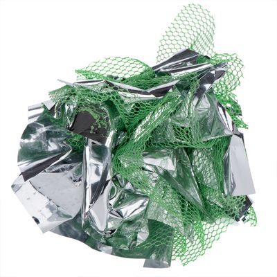 Katzenspielzeug Knisterbälle Set Mesh