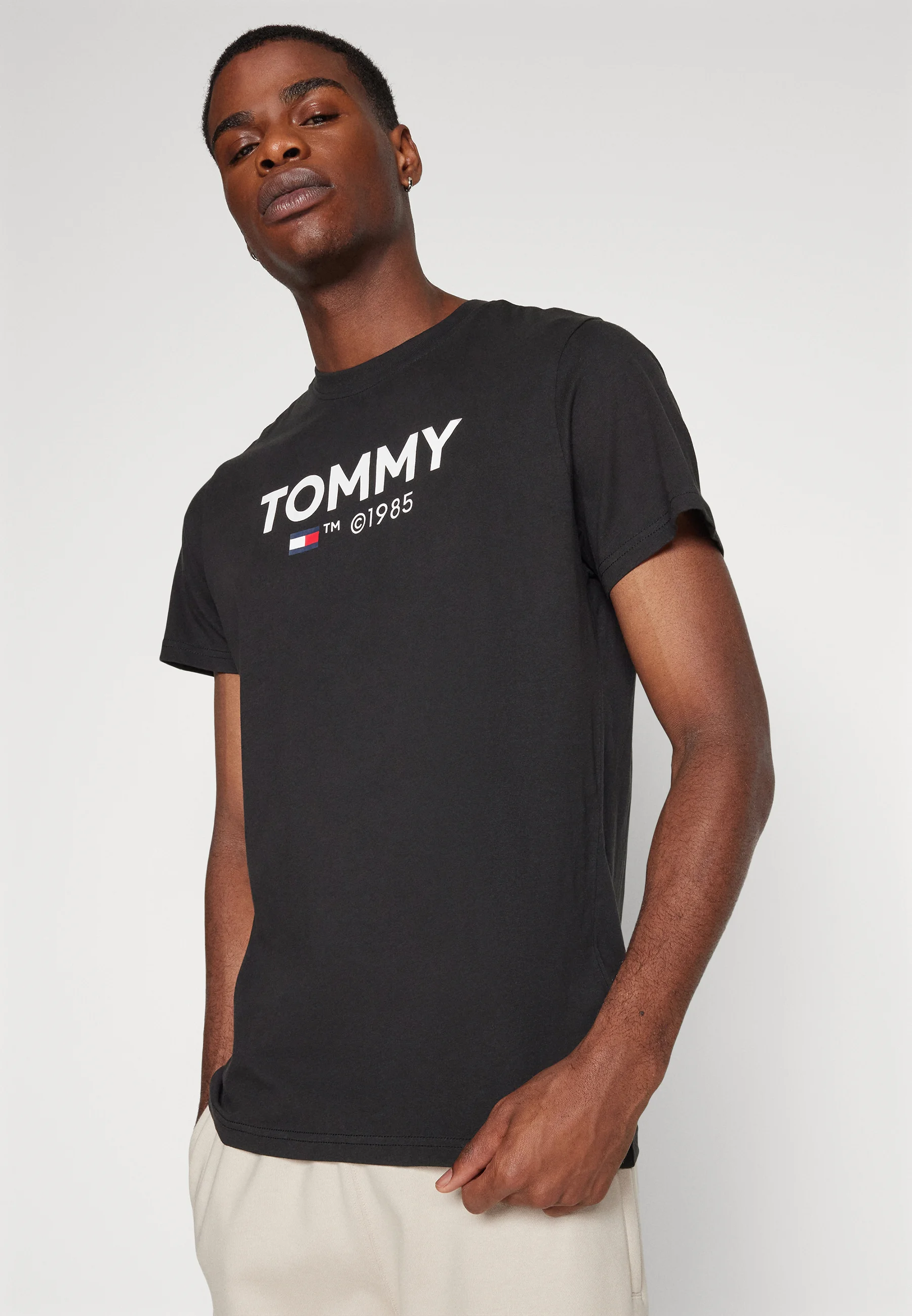Tommy Jeans SLIM 2PACK DNA TEE - Camiseta con estampado