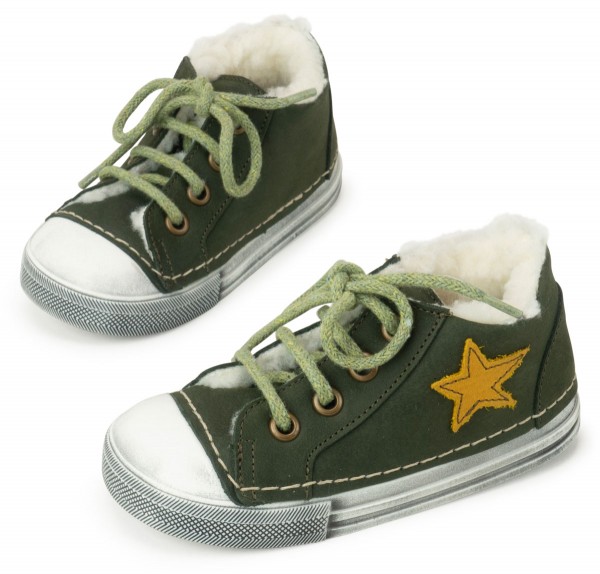 Däumling softie ~ Escha Sneaker Winter ~ Green