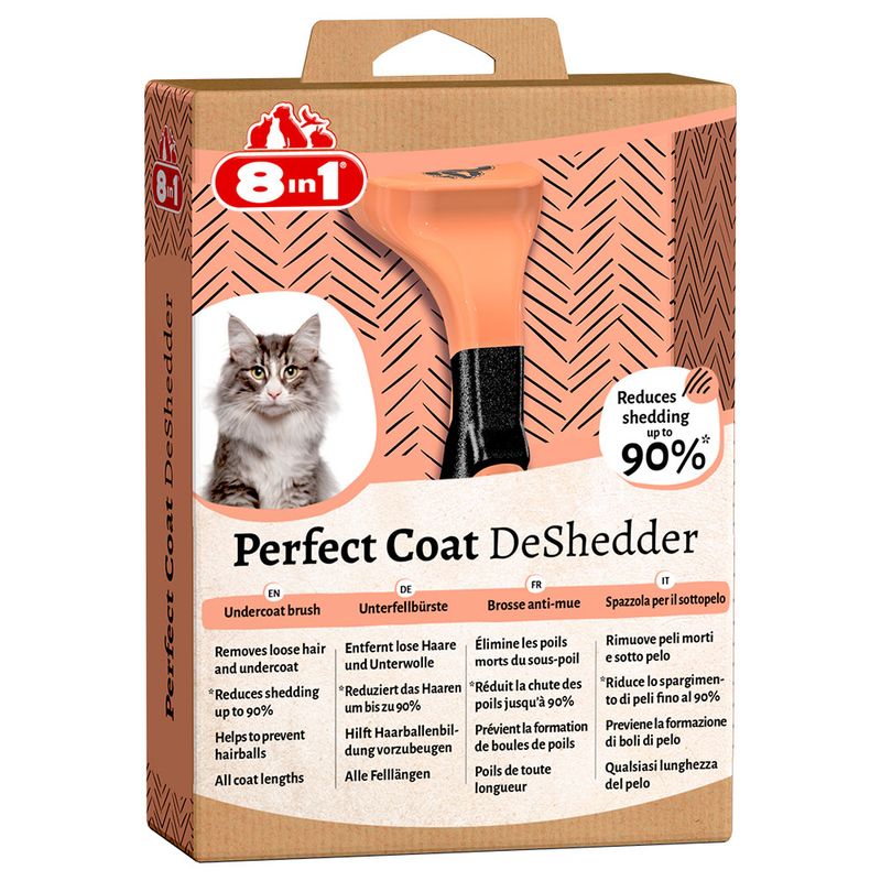 8in1 Perfect Coat DeShedder für Katzen zu TOP-Preisen