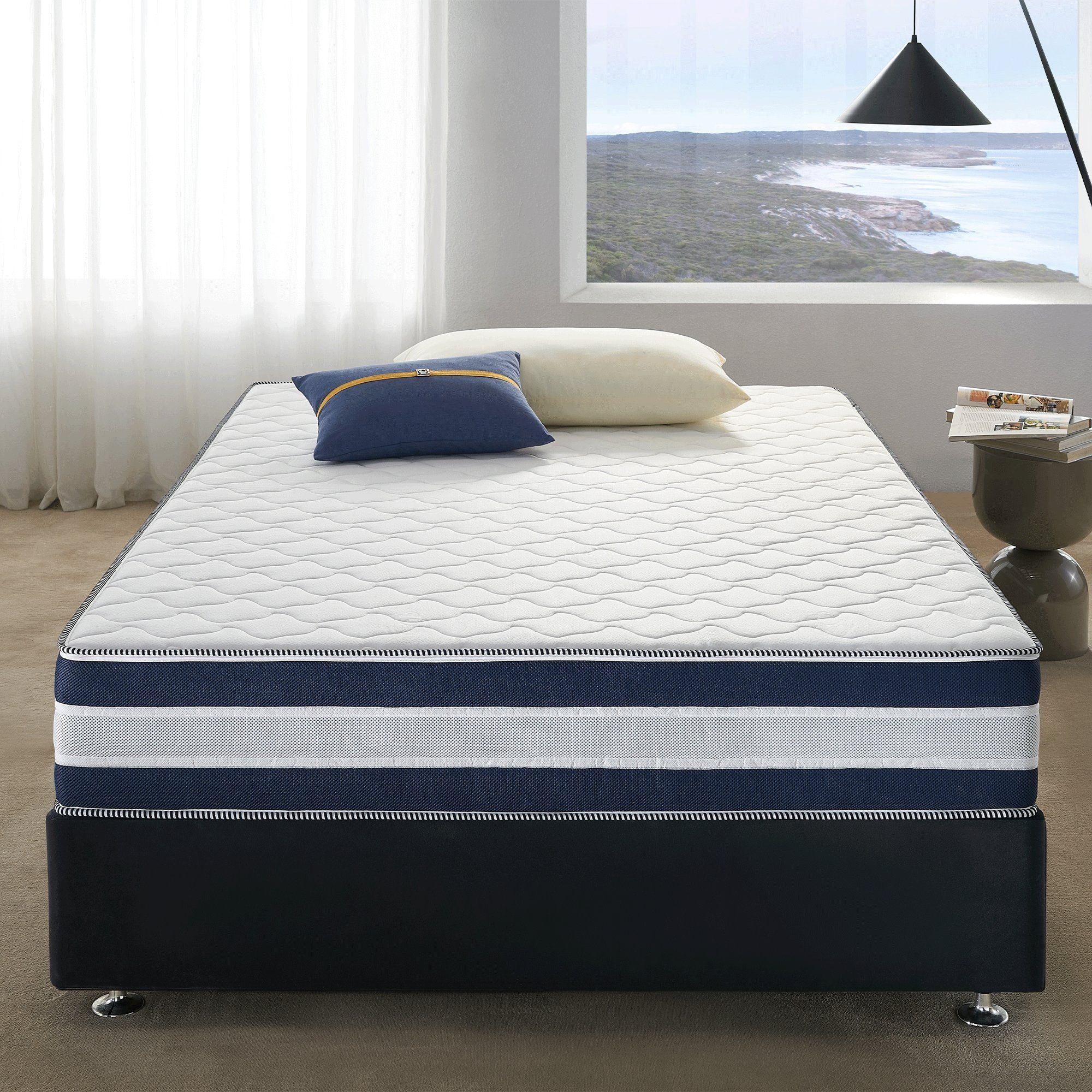 Kaltschaummatratze Arensberger Kaltschaum Gel Matratze RELAXX, 25cm Höhe, Arensberger, 25 cm hoch, (90 x 200cm), 7 Zonen; 25cm Höhe; H2/H3 Härtegrad - Wendbar, 3D Memory Foam