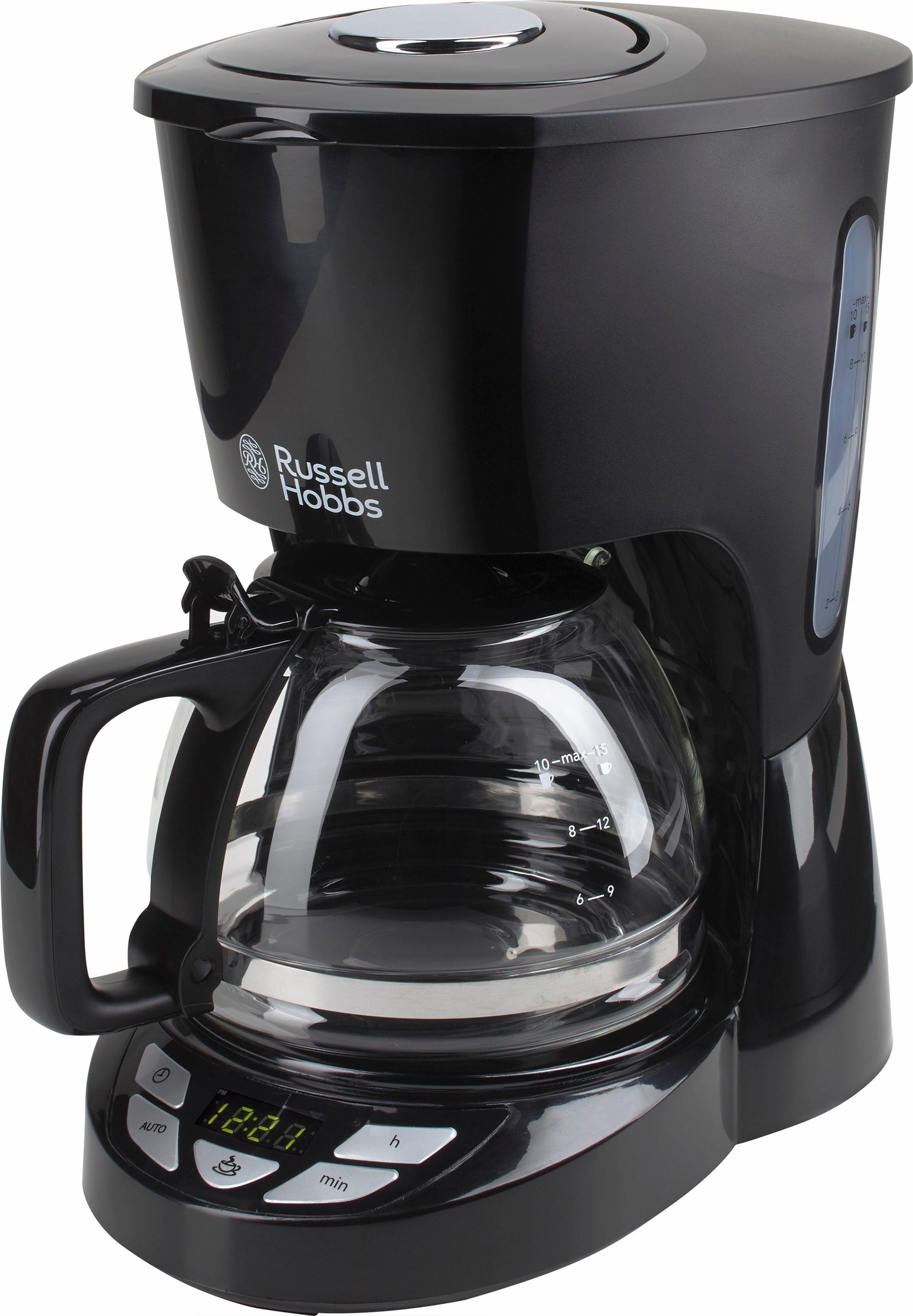 RUSSELL HOBBS Filterkaffeemaschine 22620-56 Textures Plus, 1,25l Kaffeekanne, Papierfilter 1x4