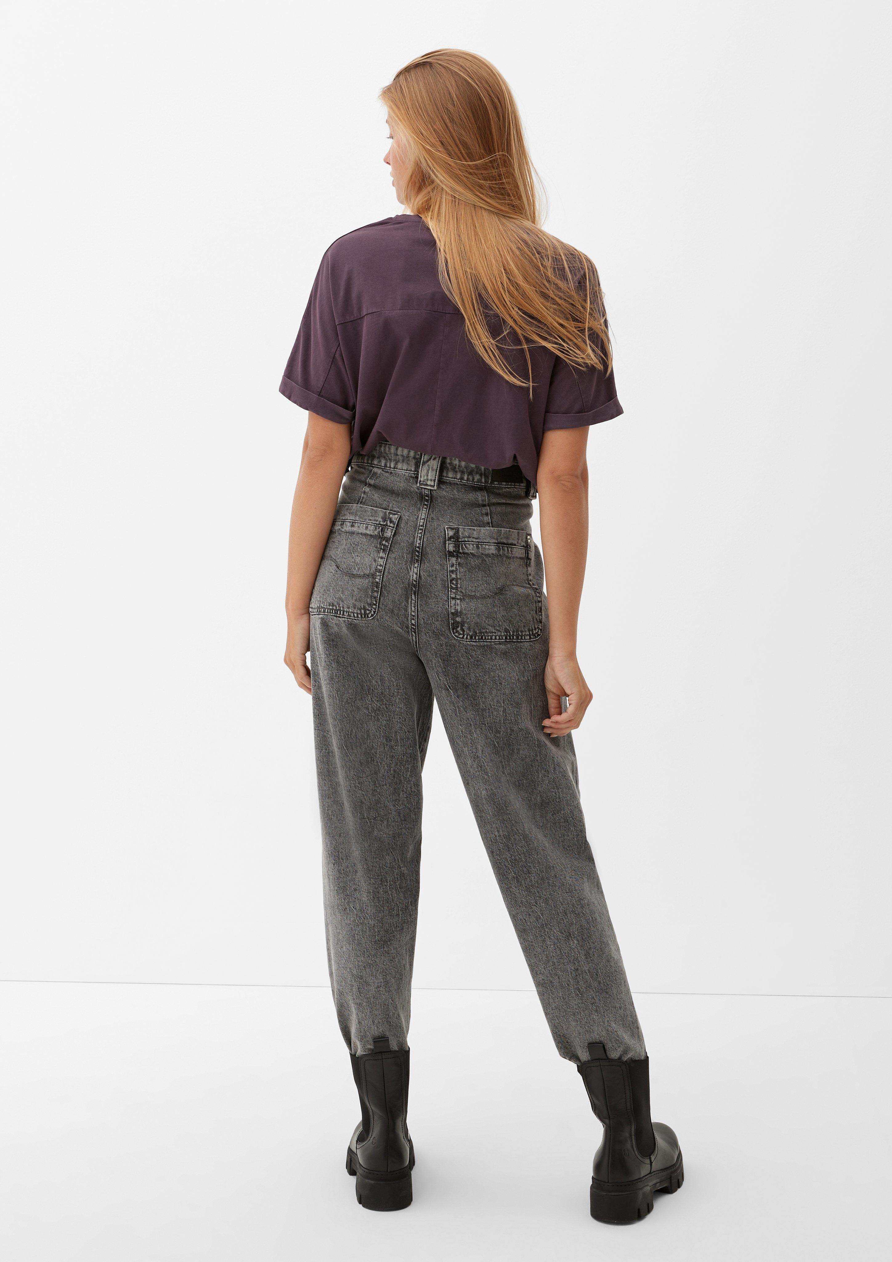 Ankle-Jeans Mom / Relaxed Fit / High Rise / Tapered Leg  2125226-96Z3