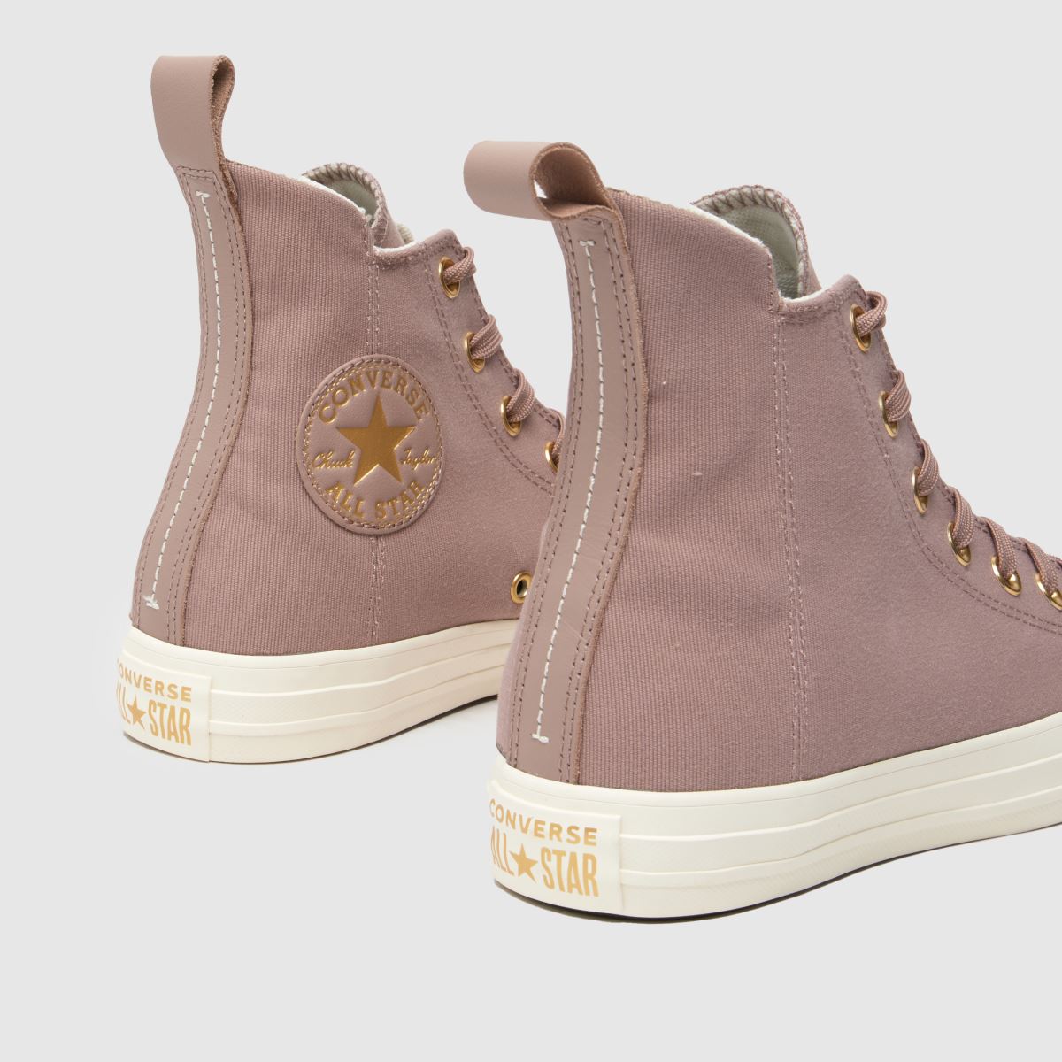 Converse All Star Hi cipők mályvaszínűben