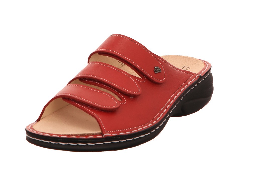 FINN COMFORT Komfort Sandalen rot