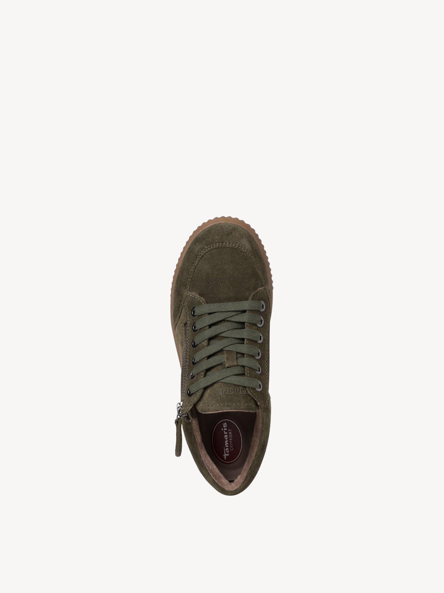 Derbie en cuir - vert