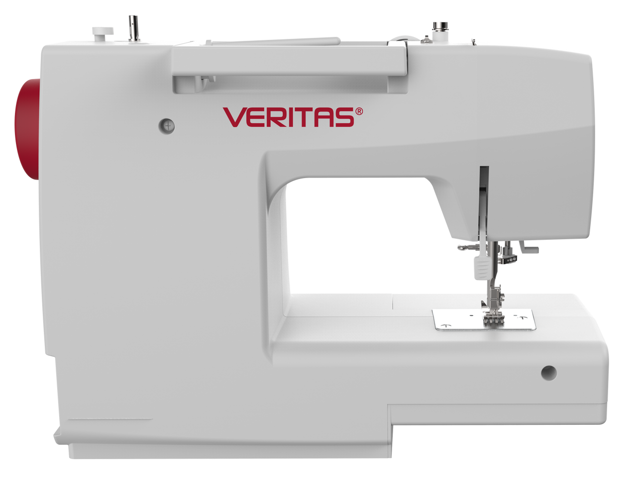 Crowntechnics VERITAS Rosa Nähmaschine 4-Stufen-Knopflochprogramm 23 Stichprogramme