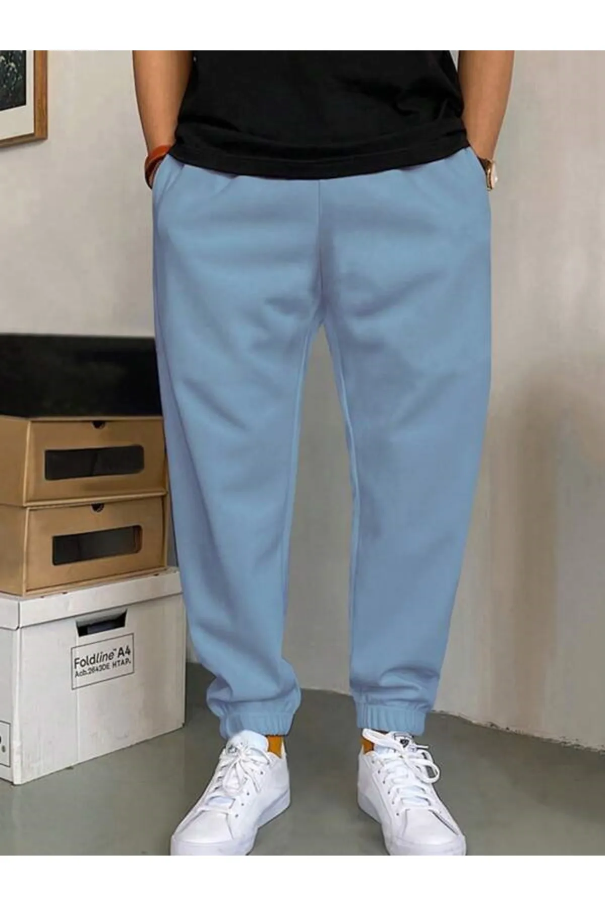 MOONBULL  Jogginghose - Blau - Relaxed