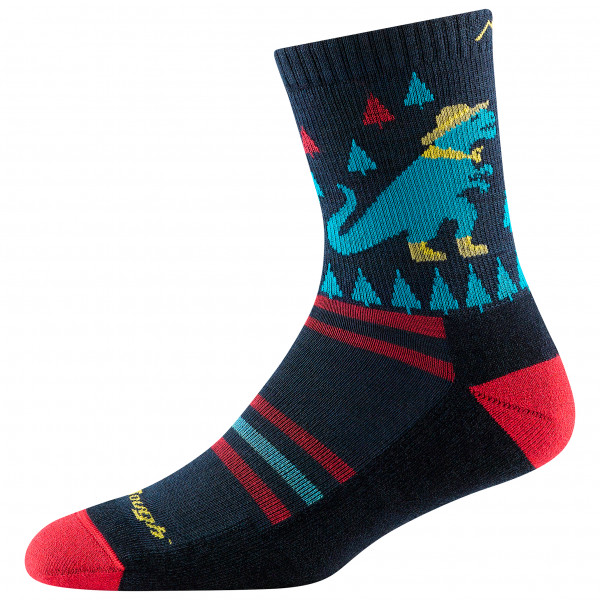 Darn Tough - Kid's Ty-Ranger-Saurus Micro Crew Lightweight Cshn - Multifunktionssocken