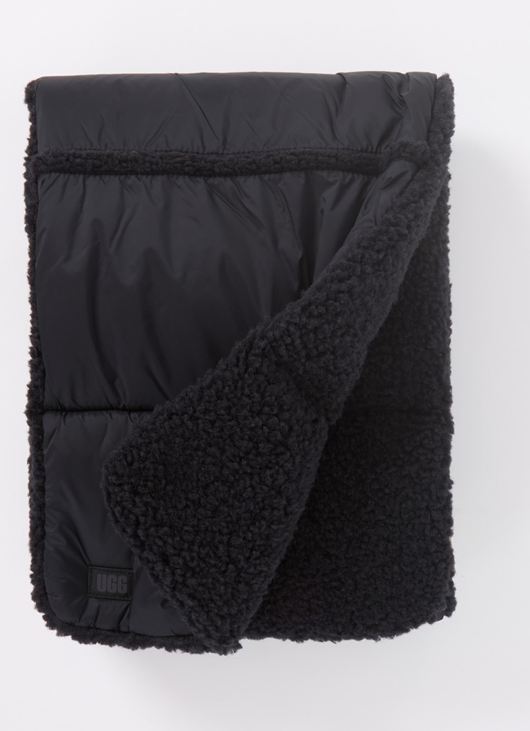 Eșarfă UGG cu motiv de ursuleț de pluș, 125 x 23 cm
