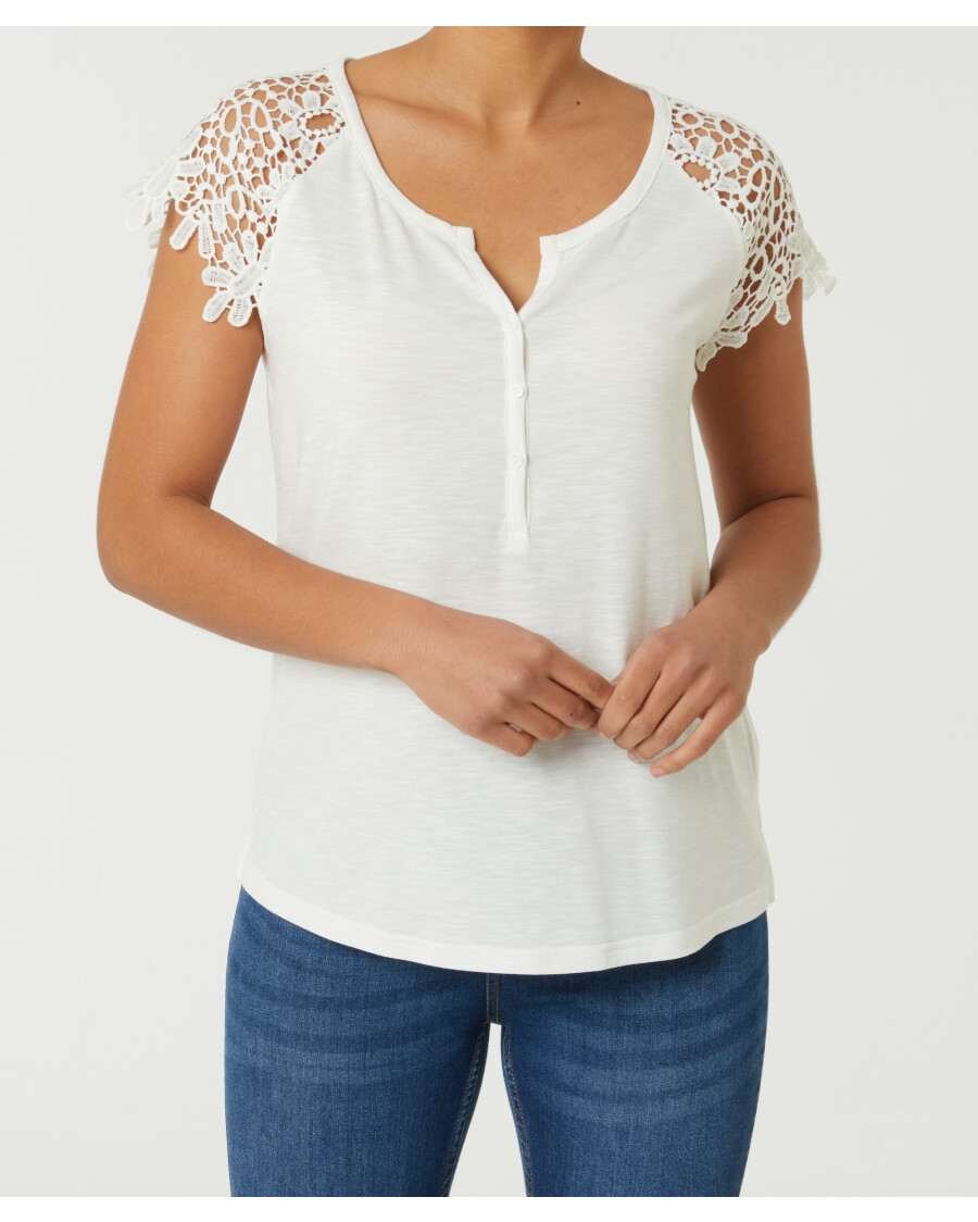 Weißes T-Shirt